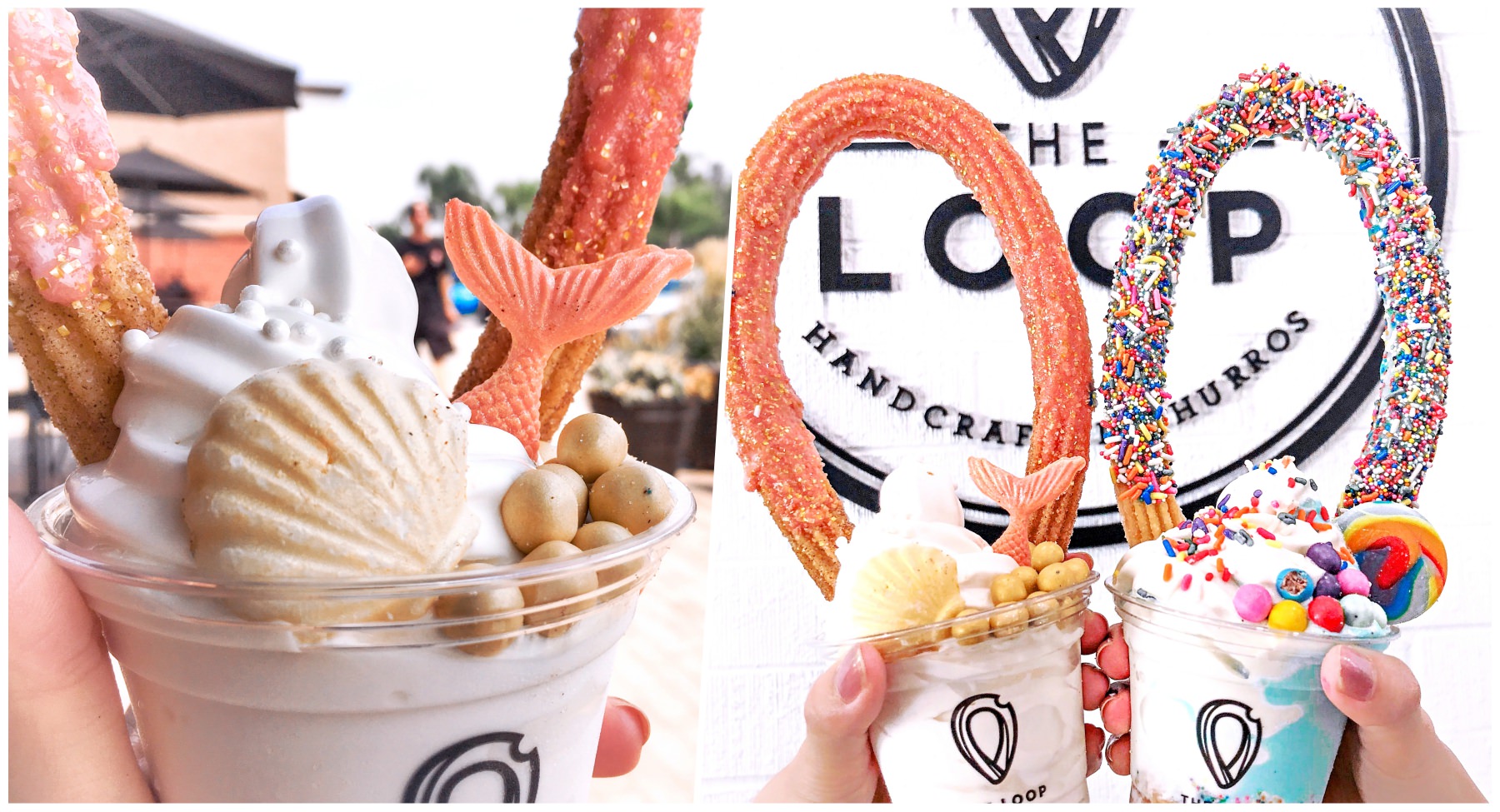 美國洛杉磯美食♥ The Loop: Handcrafted Churros 花式手工現做吉拿棒專賣店 冰淇淋 新開網紅甜點 （Fullerton）♥Joyce食尚樂活。LA食記